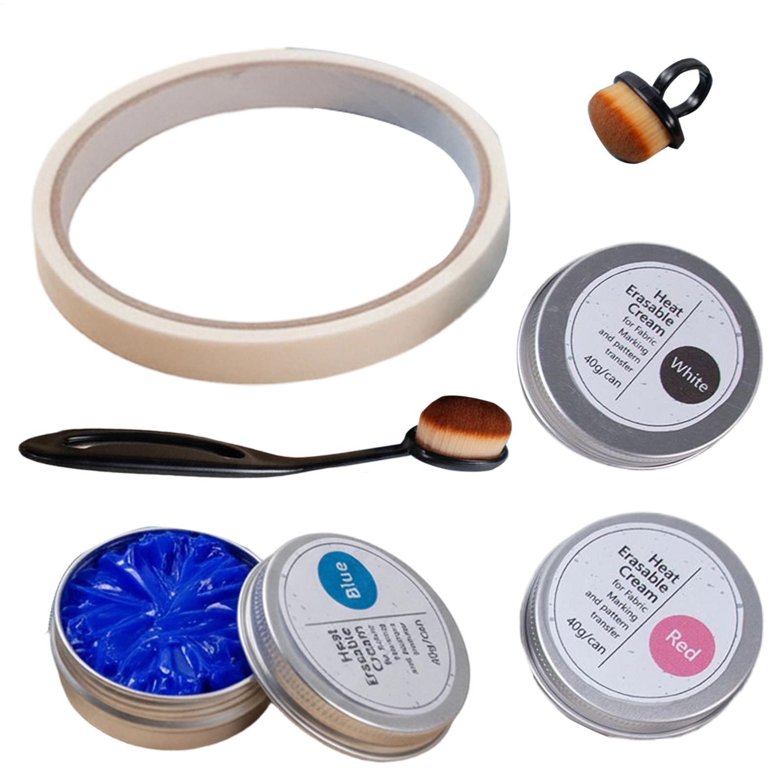 Embroidery Pattern - Creme Marcador Termo-removível DIY Completo para