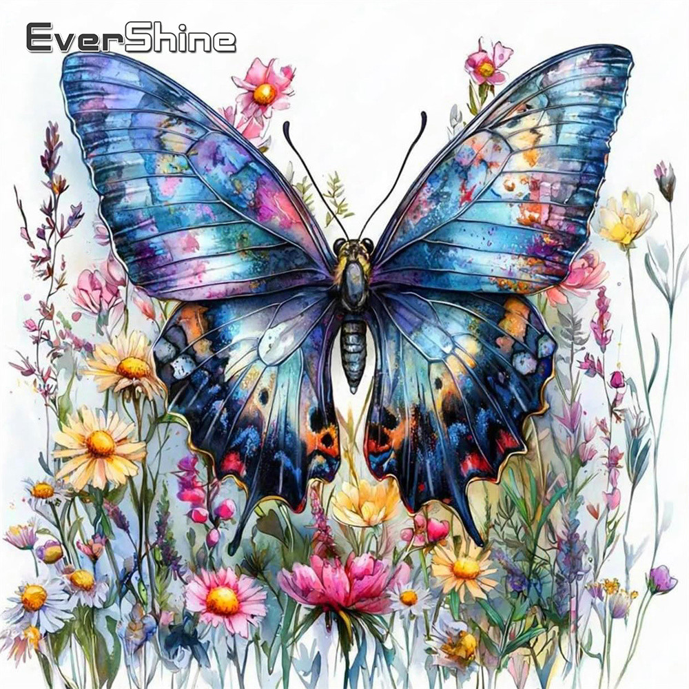 Embroidery Design Patterns Flowers - Suprimentos de Bordado Evershine, Kit de