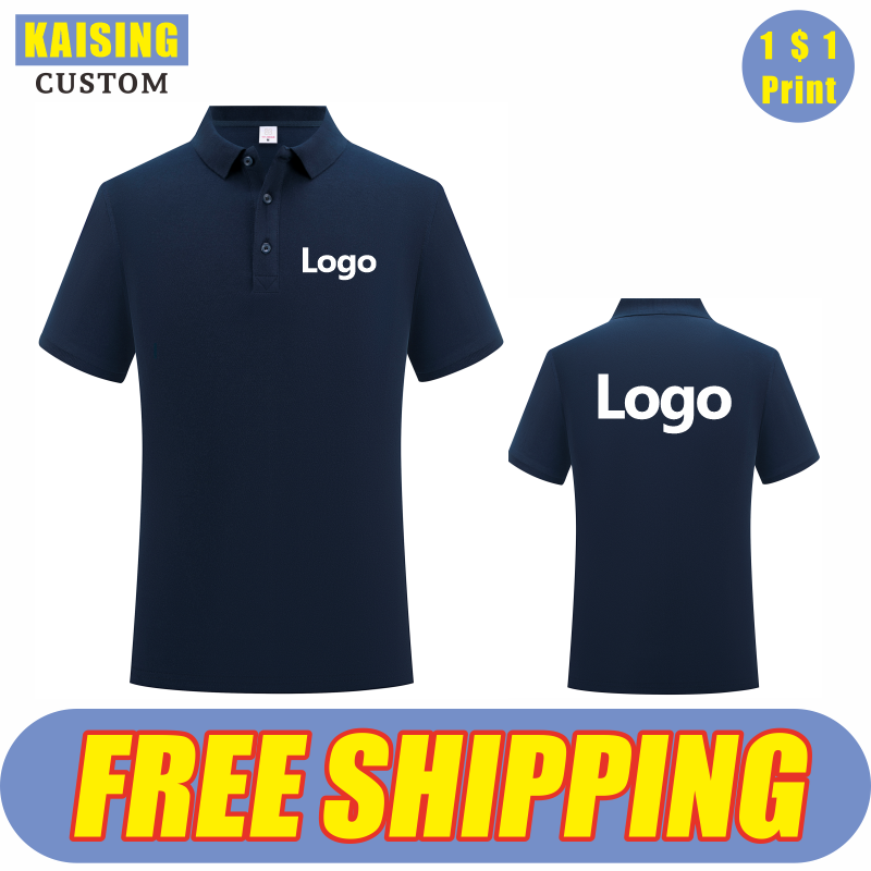 Embroidery Uniform - Kaising camisa polo de algodão puro