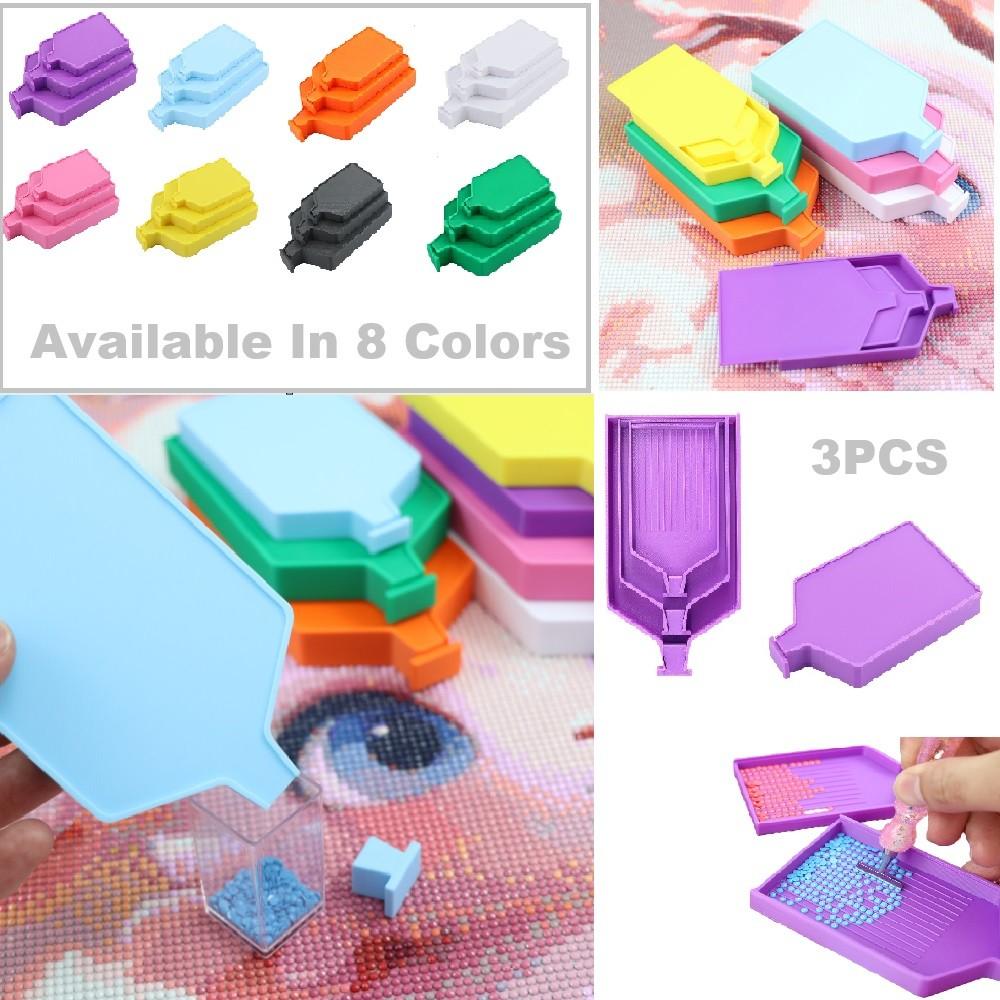 Embroidery Uae - Kit DIY com 3 Bandejas de