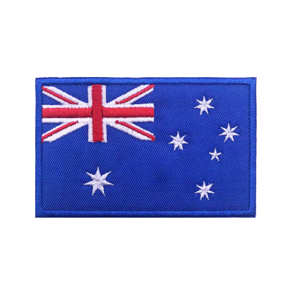 Embroidery In Australia - Bandeira australiana austrália remendos braçadeira bordado