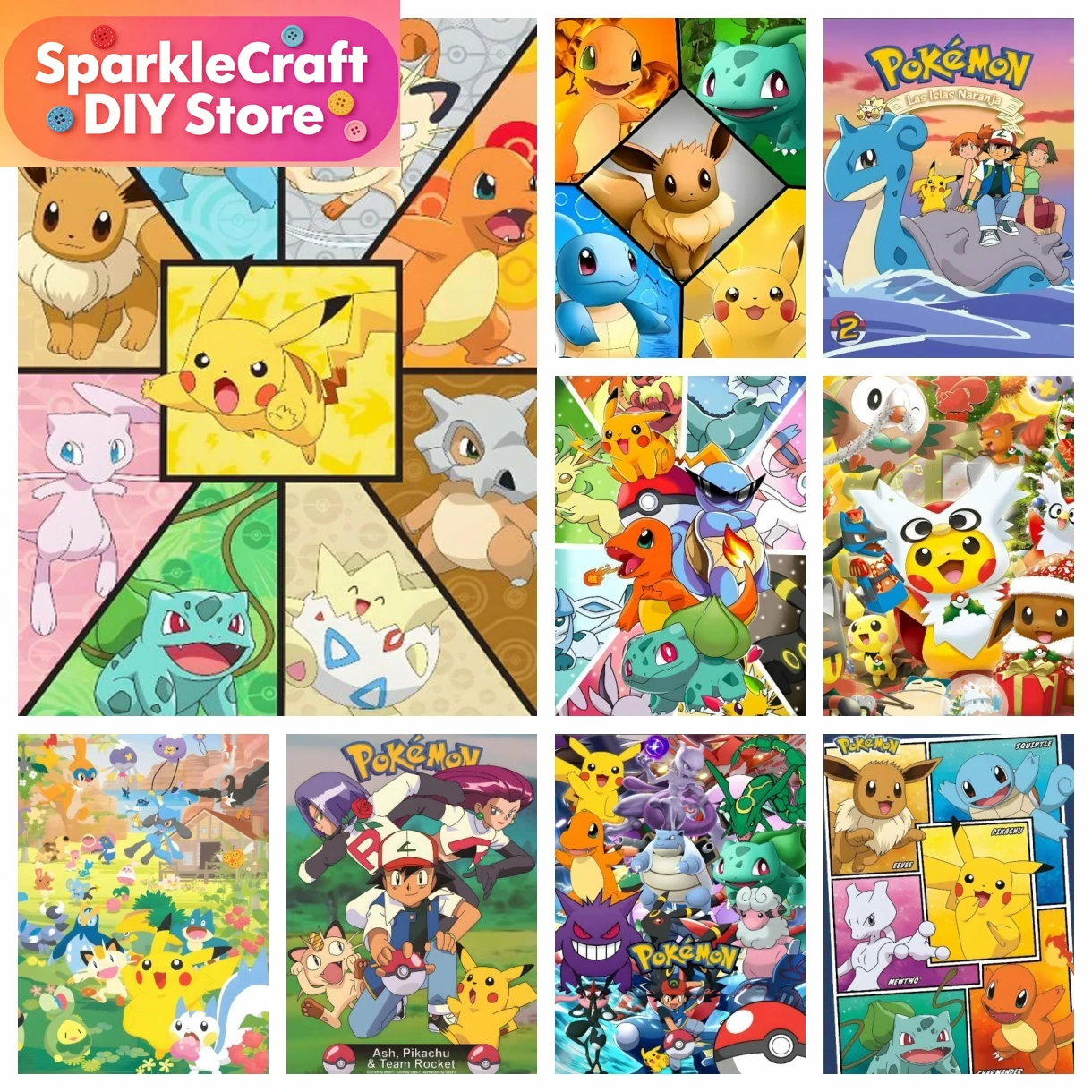 Embroidery Kit Set - 1 unidade Kit de Pintura Diamante