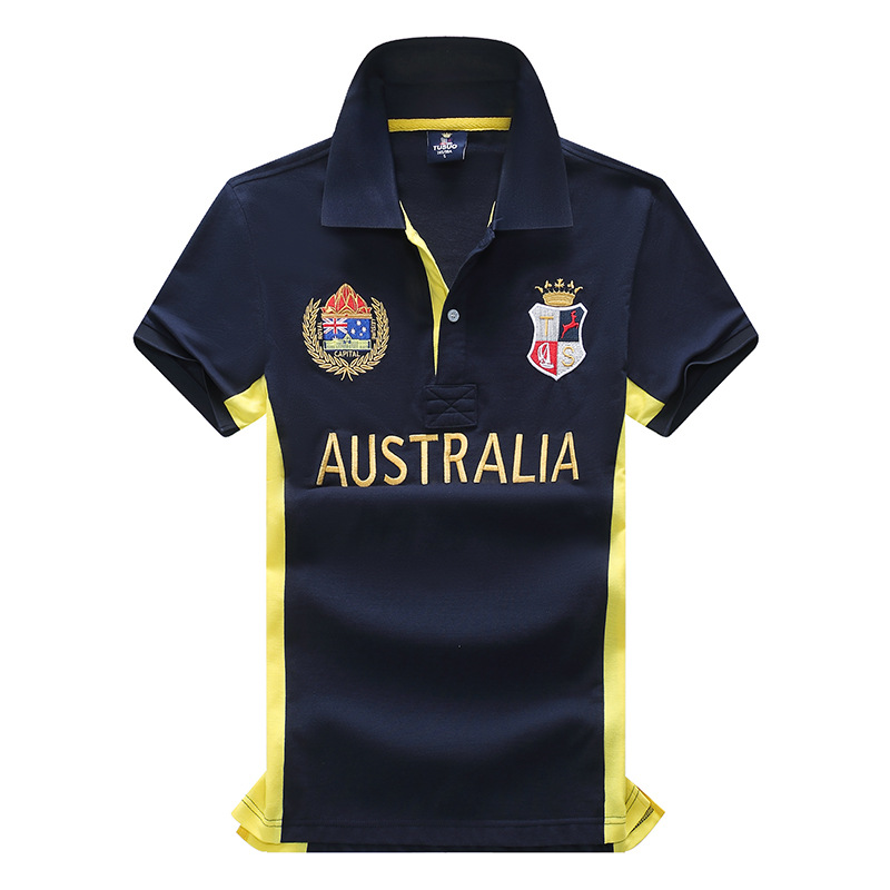 Embroidery In Australia - Polos de alta qualidade camisa oversize