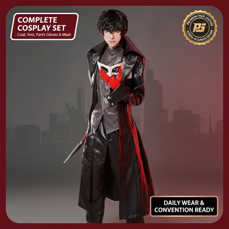 COSAnime Persona 3 Makoto Yuki - Embroidery Uniform avaliação e preço