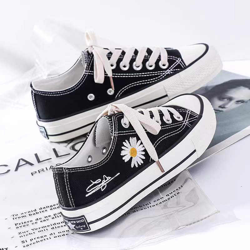 Tênis Feminino de Lona com Bor - Embroidery Canvas avaliação e preço