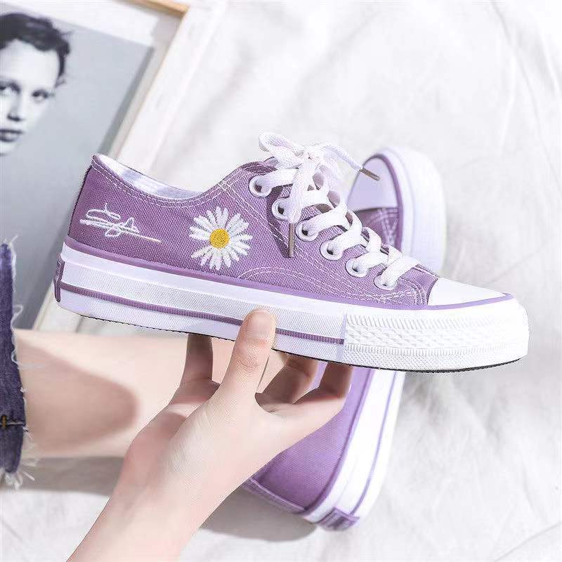 Tênis Feminino de Lona com Bor - Embroidery Canvas avaliação e preço