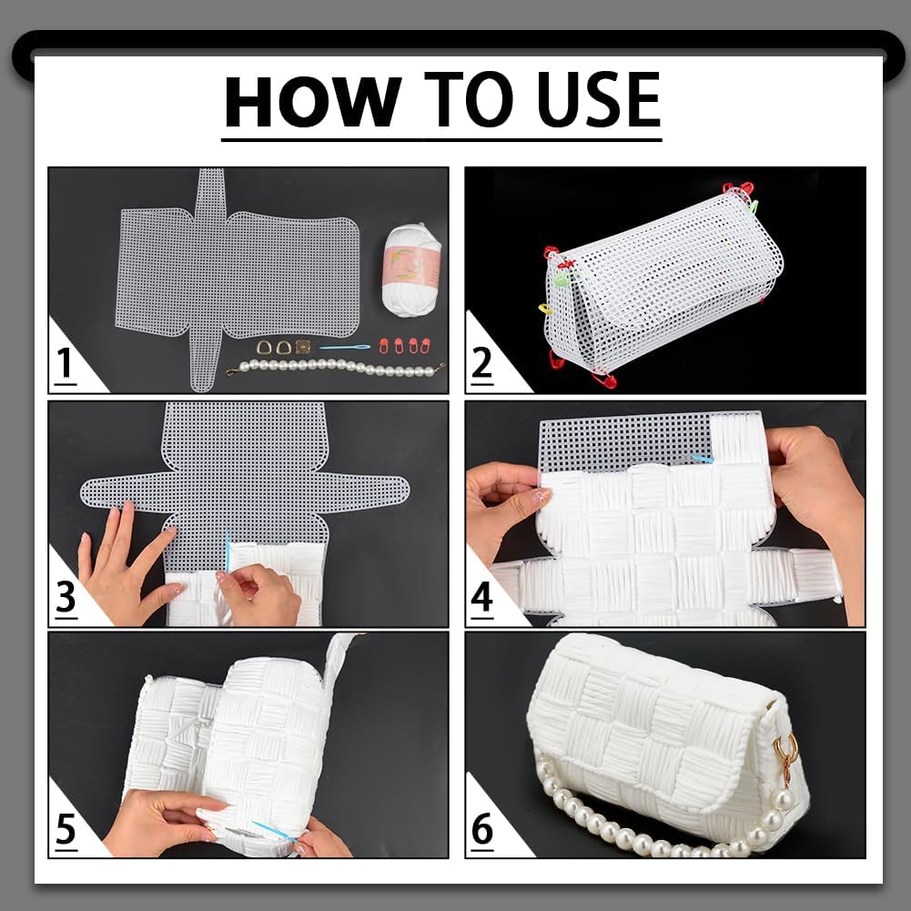 1-4 pçs folhas de lona de malh - Embroidery Bag avaliação e preço