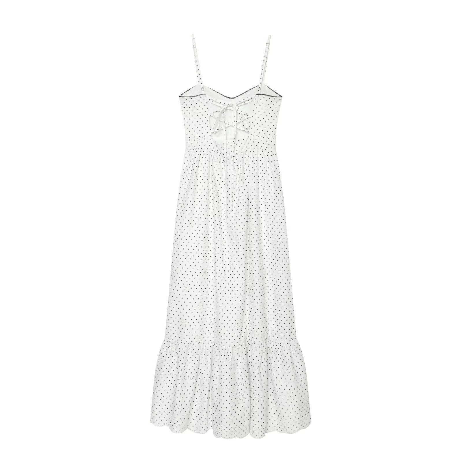 Vestido Midi Feminino BSAY Bra - Embroidery Eyelet avaliação e preço