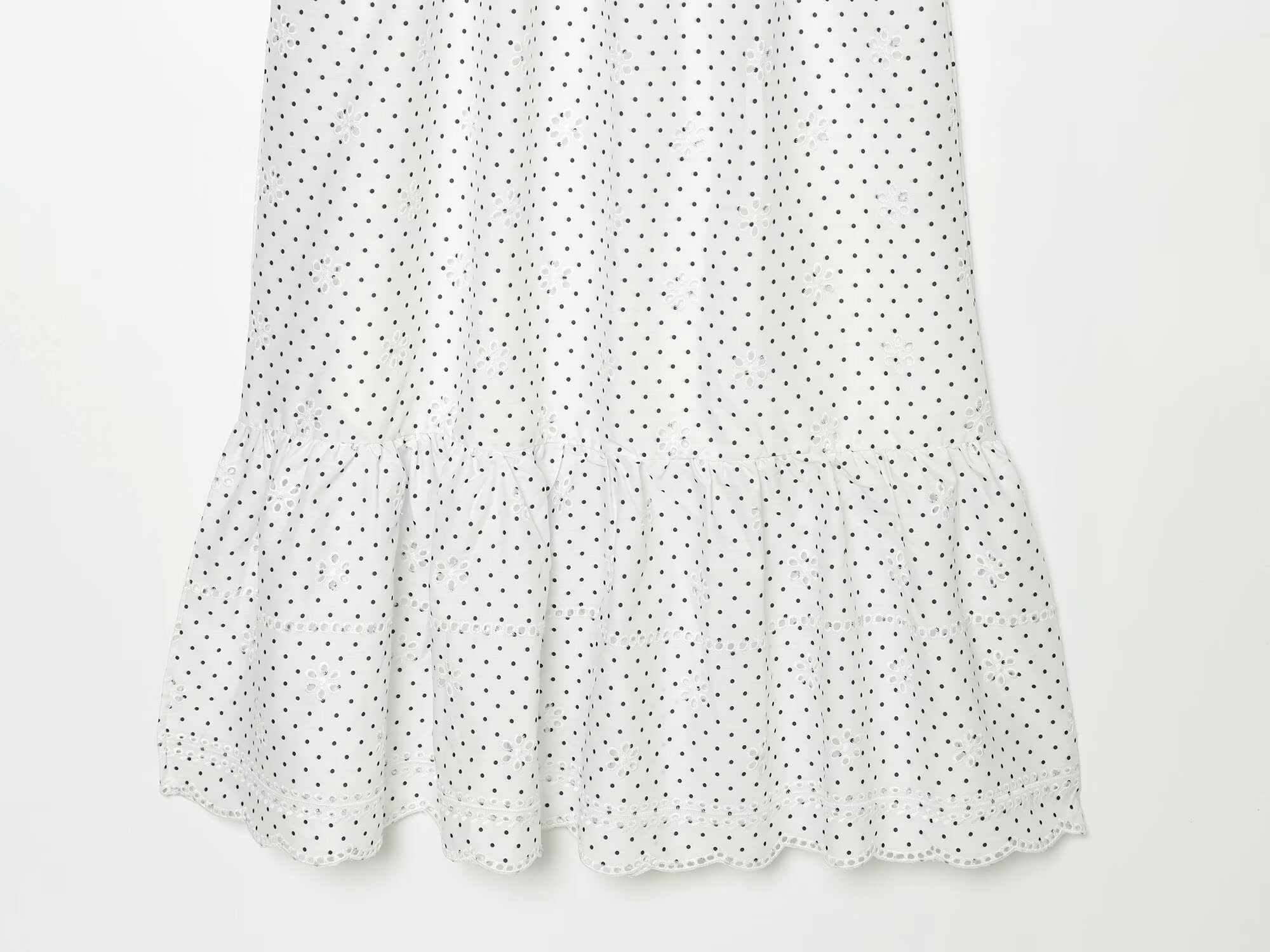Vestido Midi Feminino BSAY Bra - Embroidery Eyelet avaliação e preço