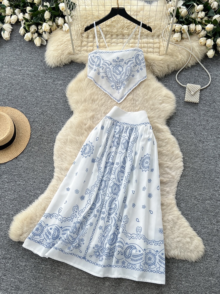 Conjunto de duas peças com bor - Embroidery In The Piece avaliação e preço