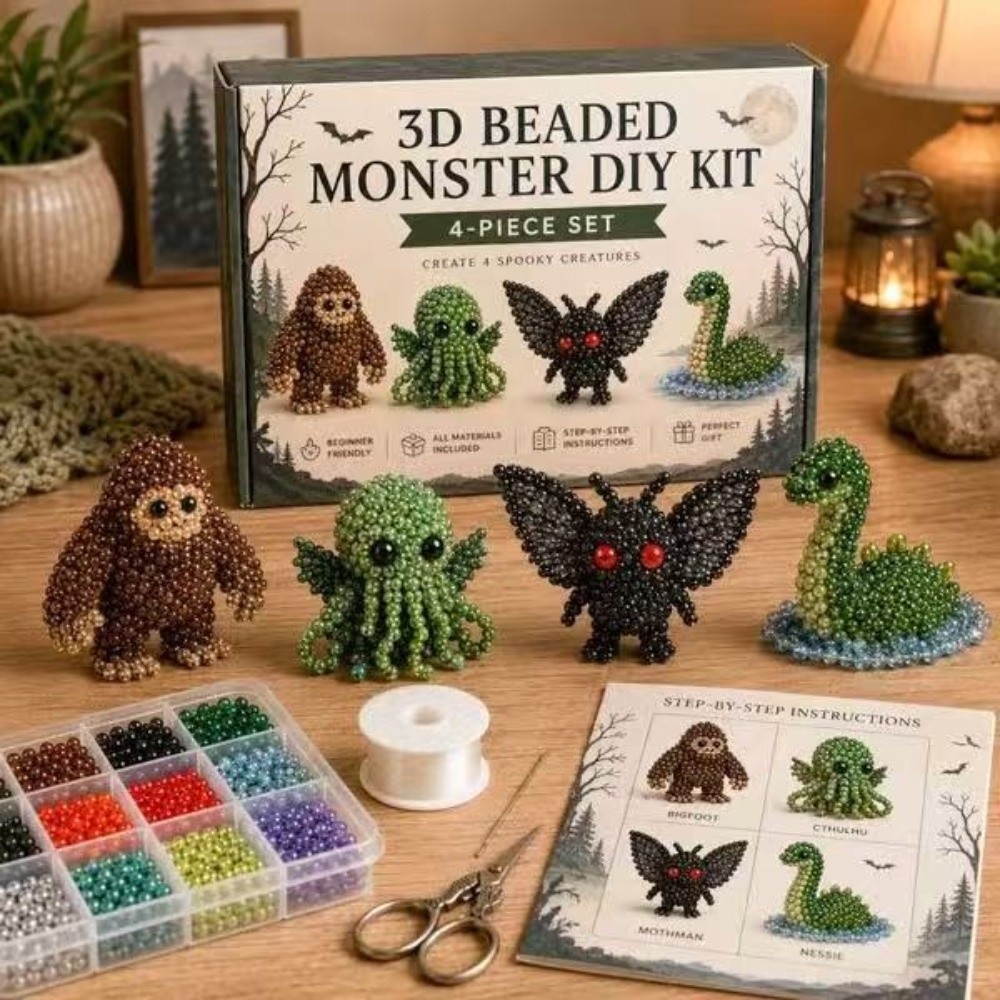 Kit de Bordado com Miçangas de - Embroidery Kit Set avaliação e preço