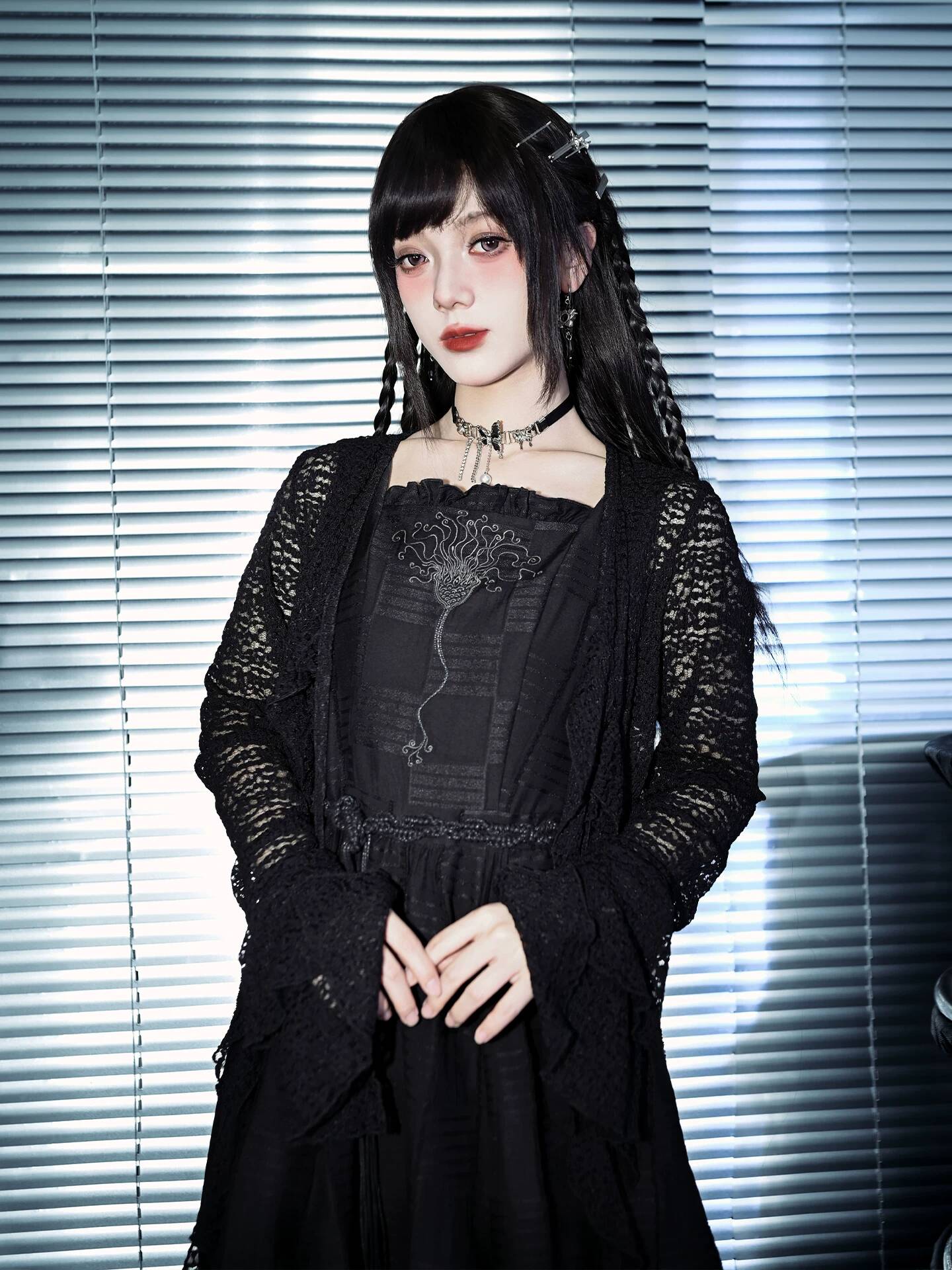 Novo Vestido Longo Preto de Du - Embroidery Vest avaliação e preço