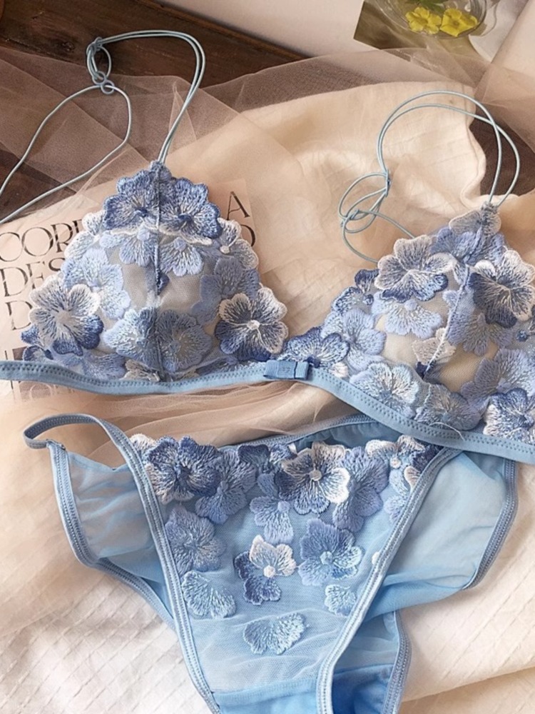 Conjunto de lingerie de nicho  - Embroidery In Australia avaliação e preço