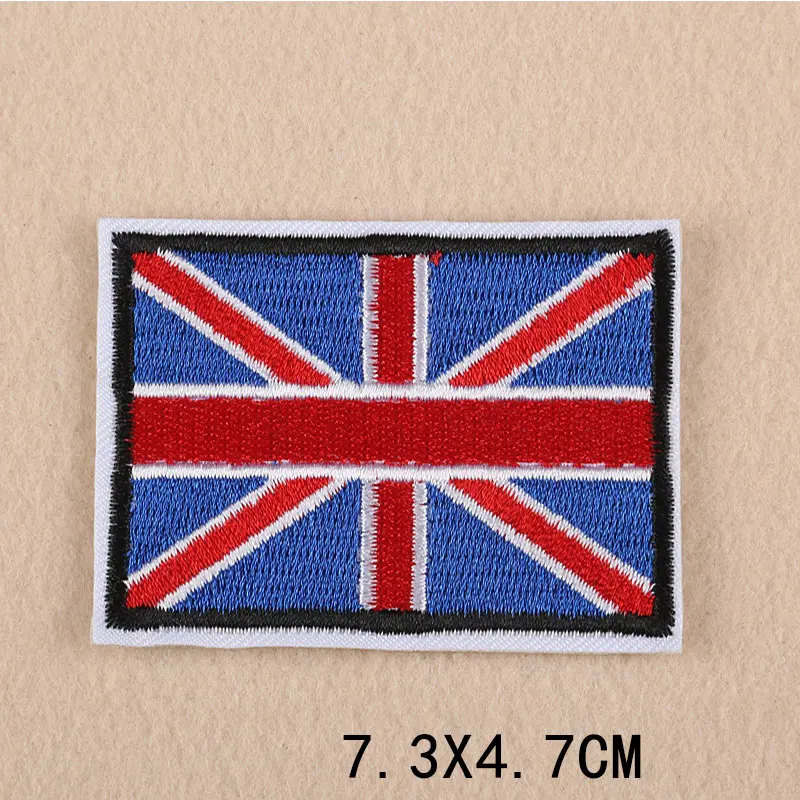 Patches bordados com bandeira  - Embroidery In Australia avaliação e preço