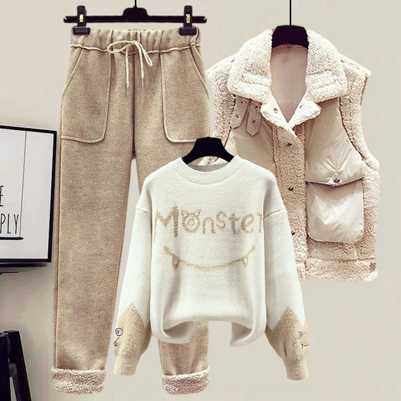2024 inverno novo colete de ca - Embroidery Vest avaliação e preço