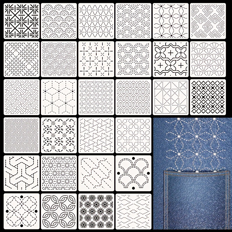 30 peças modelos de bordado di - Embroidery Pattern avaliação e preço