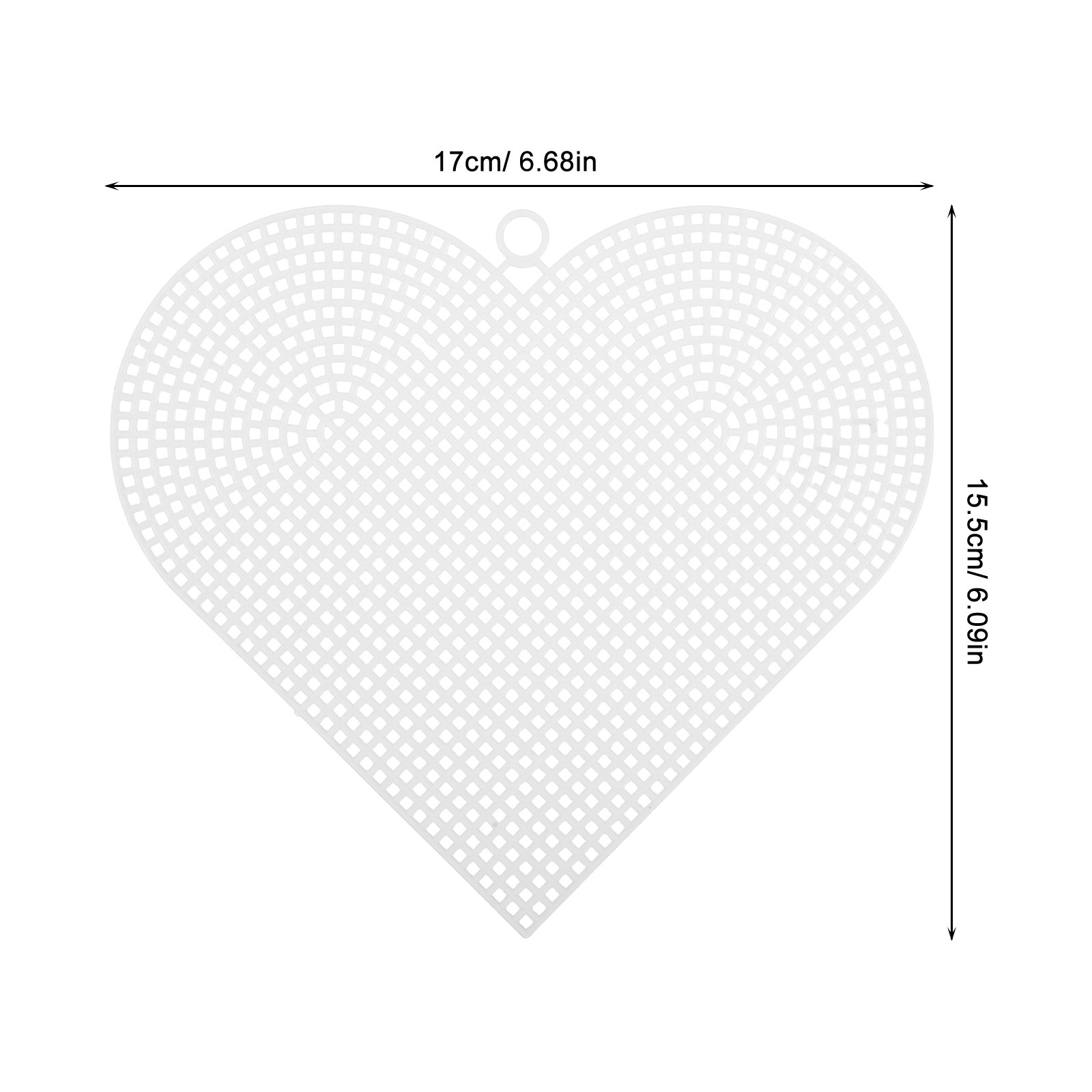 6 Peças de Tela Plástica em Fo - Embroidery Bag avaliação e preço