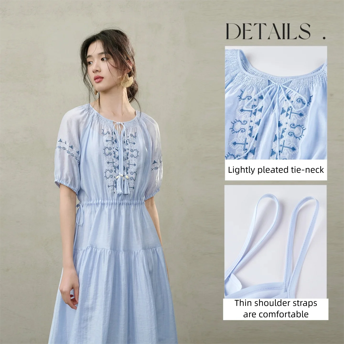 Conjunto Feminino Boho SENTUBI - Embroidery In The Piece avaliação e preço