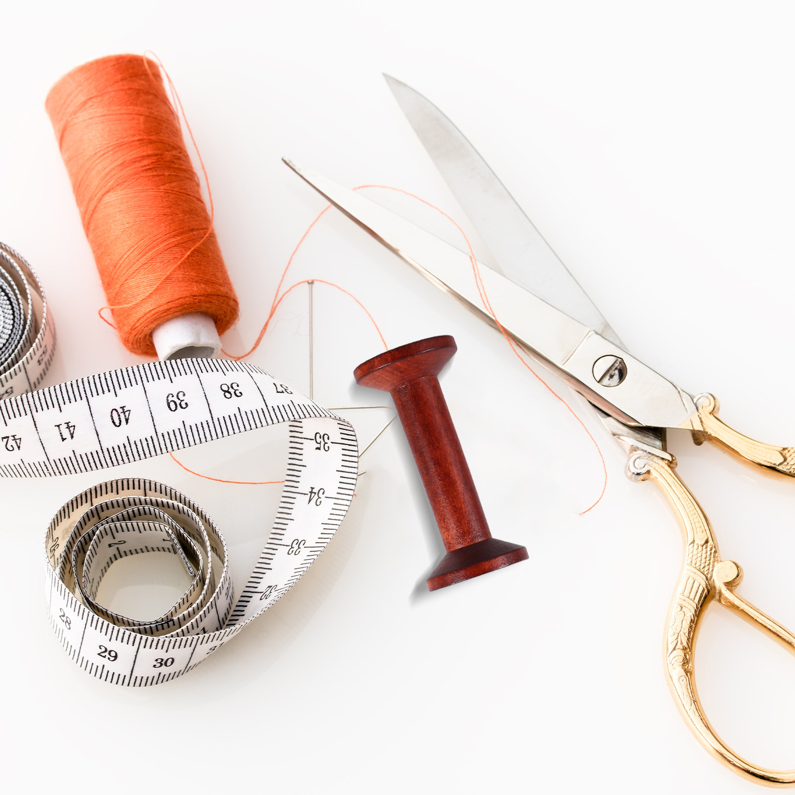 6 Peças de Bobinas de Madeira  - Embroidery Thread avaliação e preço
