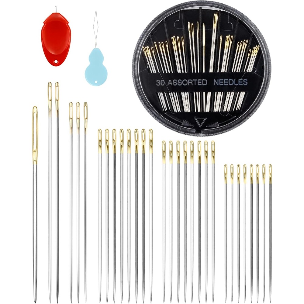 Conjunto de 30 Agulhas de Cost - Embroidery Kit Set avaliação e preço
