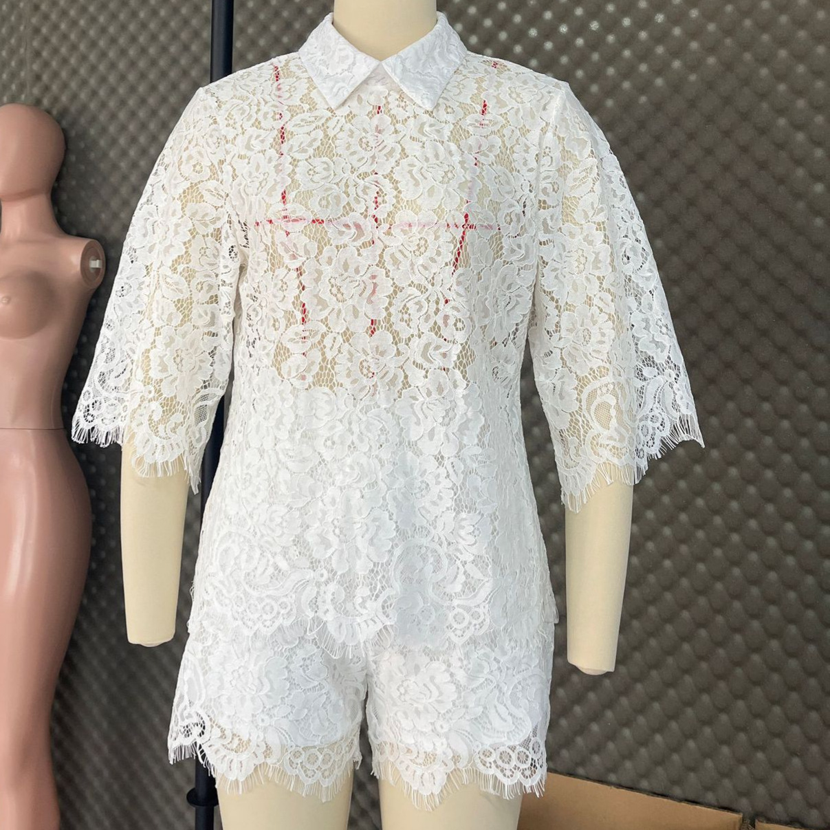 Conjunto de Shorts com Bordado - Embroidery Uniform avaliação e preço