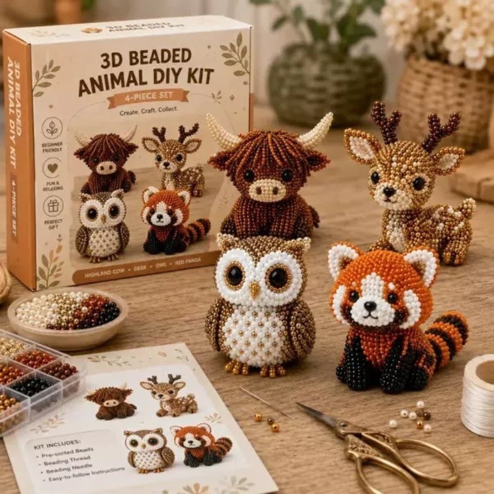 Kit de Bordado com Miçangas de - Embroidery Kit Set avaliação e preço