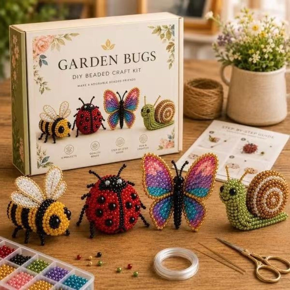 Kit de Bordado com Miçangas de - Embroidery Kit Set avaliação e preço