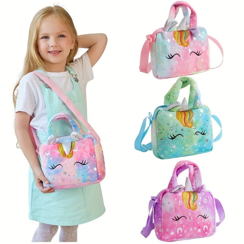 Doce unicórnio bolsas para men - Embroidery Love avaliação e preço