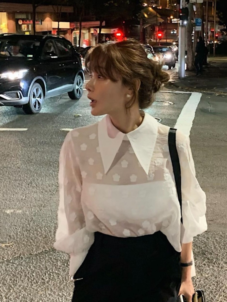 Blusa fena exclusiva chique pu - Embroidery Unique Design avaliação e preço