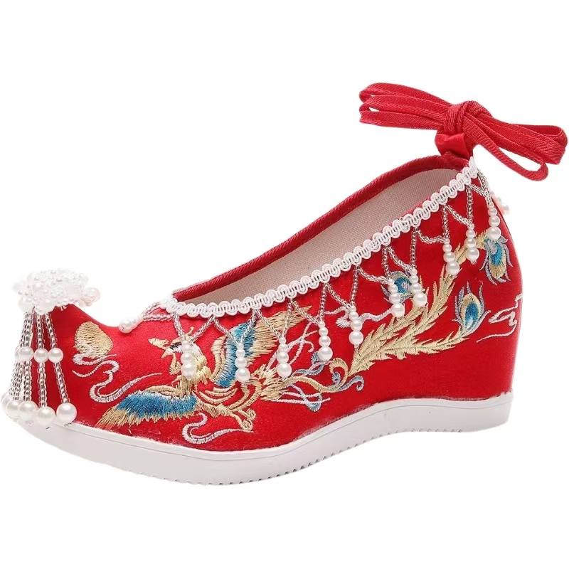 Mulheres novo vermelho bordado - Embroidery Canvas avaliação e preço
