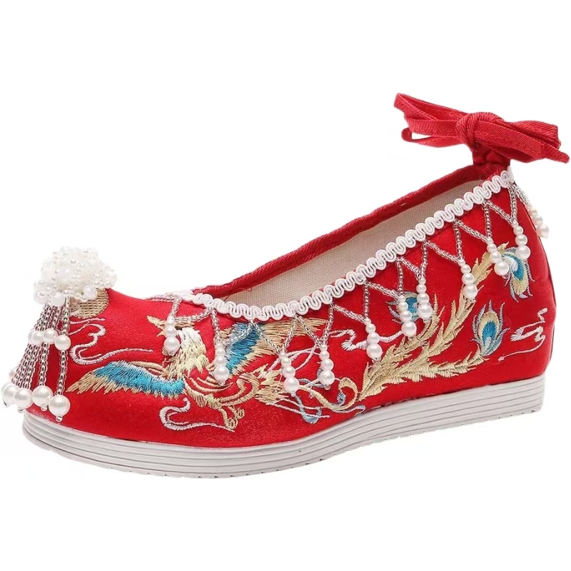 Mulheres novo vermelho bordado - Embroidery Canvas avaliação e preço