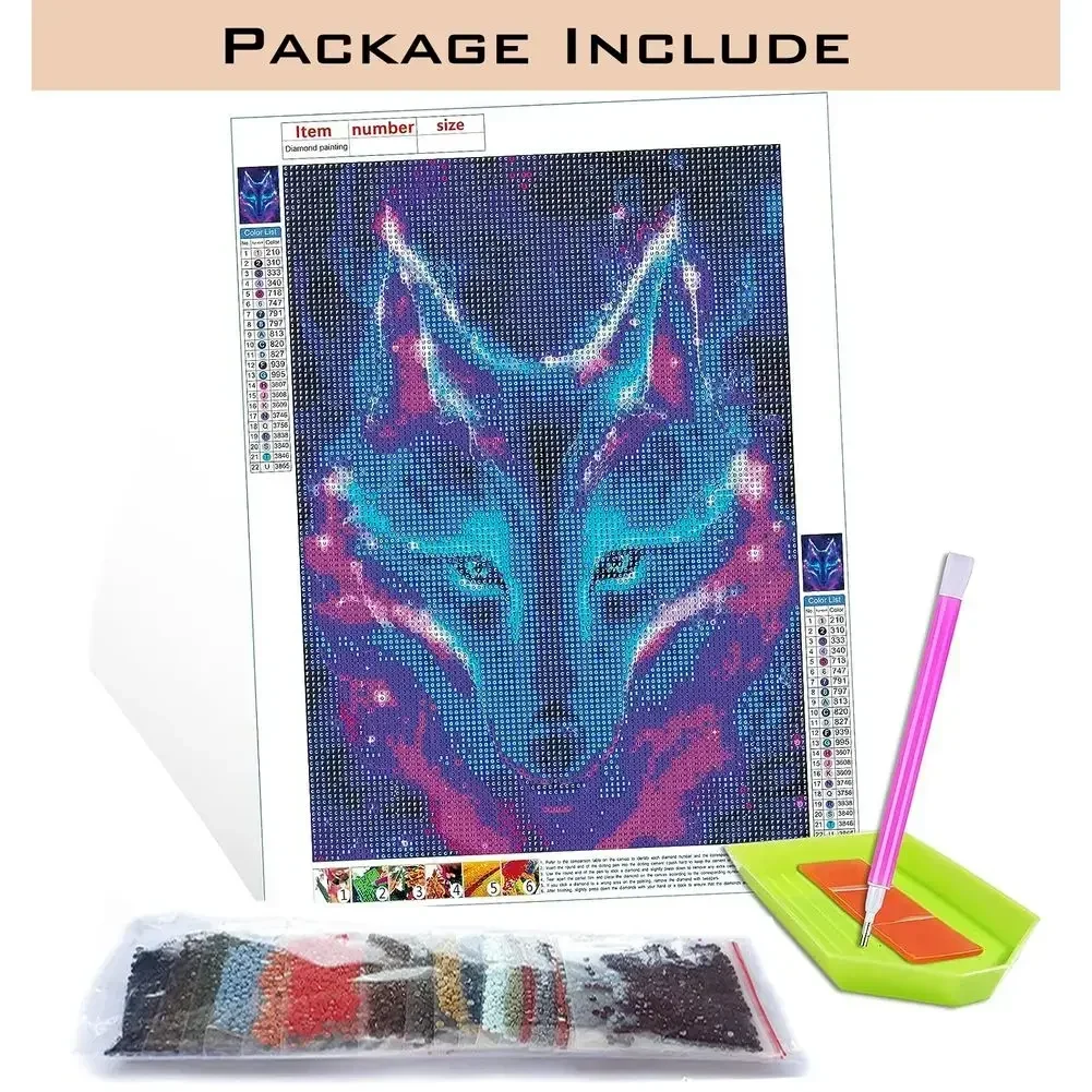 1 peça de Pintura Diamante Sem - Embroidery Pattern avaliação e preço