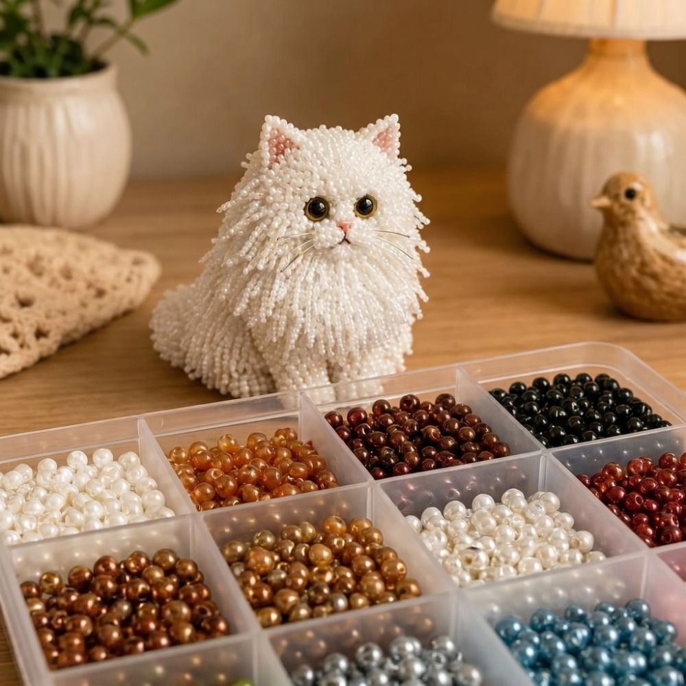 Kit de Bordado de Miçangas DIY - Embroidery Kit Set avaliação e preço
