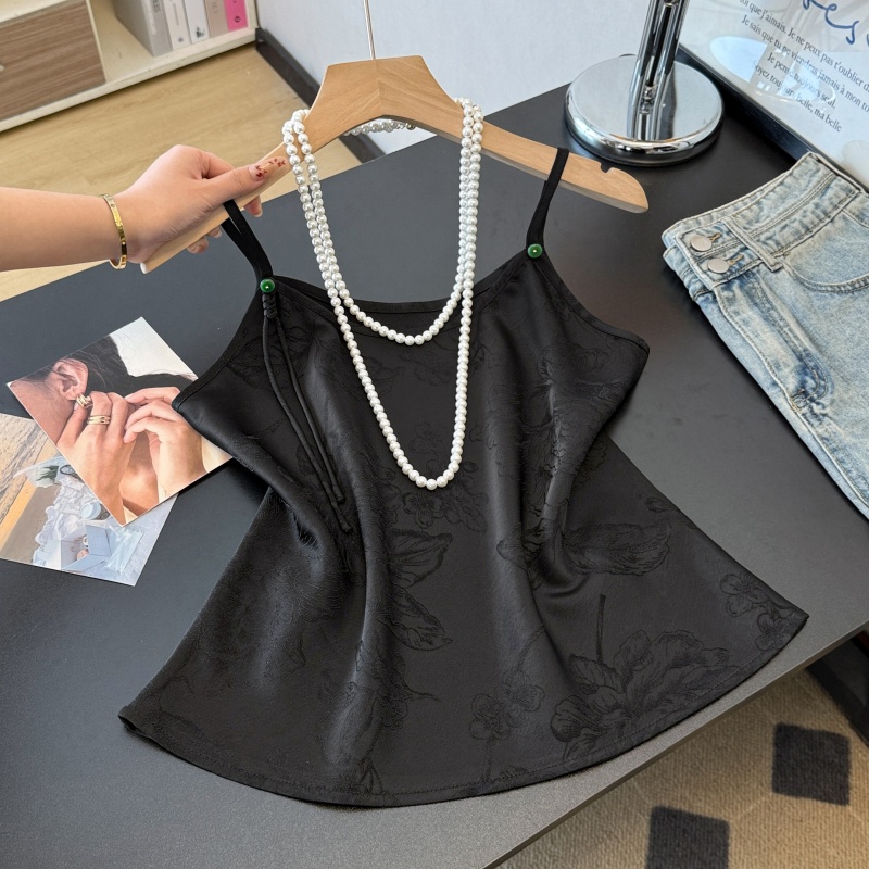 Novo Colete Feminino Estilo Ch - Embroidery Vest avaliação e preço
