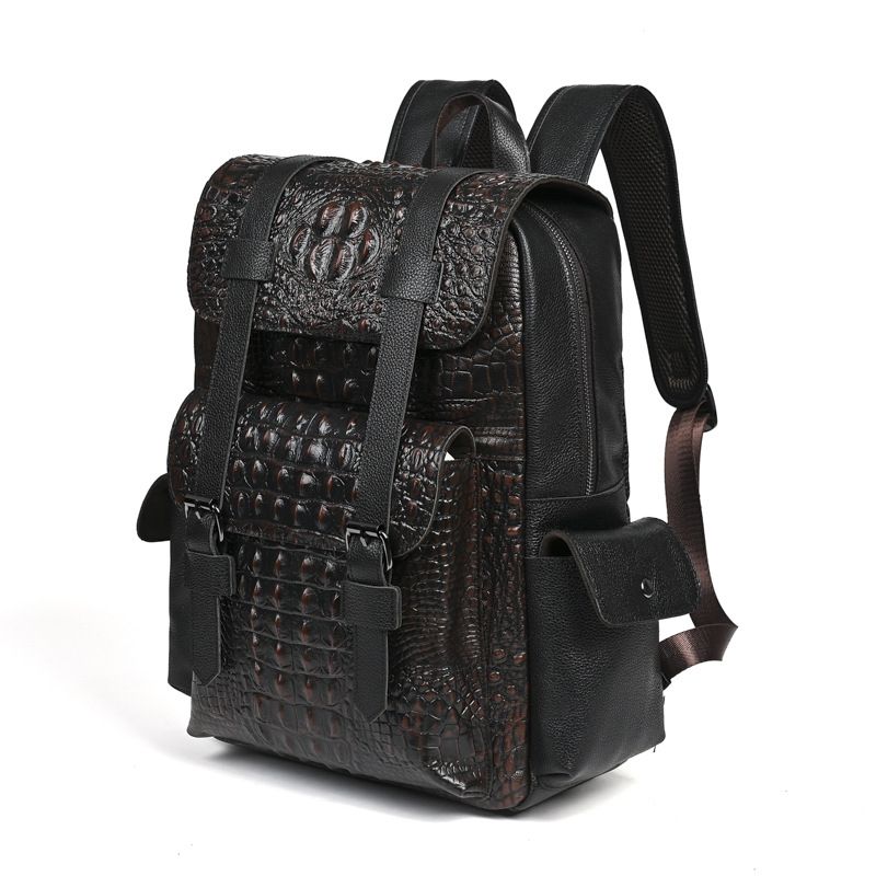 Mochila Masculina de Couro Gen - Embroidery Bag avaliação e preço