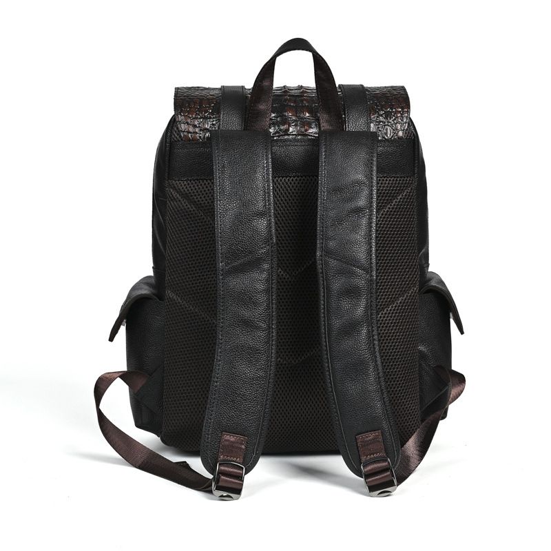 Mochila Masculina de Couro Gen - Embroidery Bag avaliação e preço