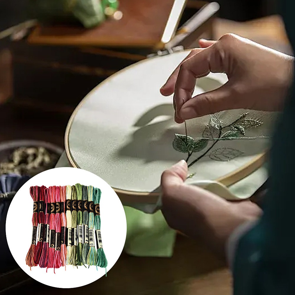 105 Jardas de Linha de Bordado - Embroidery Stitch avaliação e preço