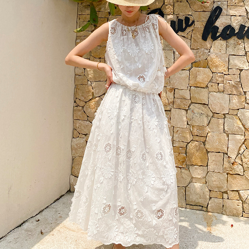 Blusa Feminina Estilo Boho Fra - Embroidery Eyelet avaliação e preço