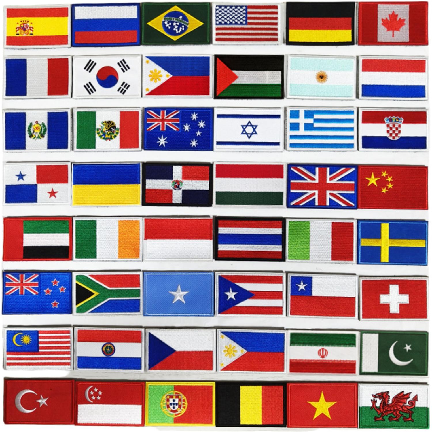 Patch de Bandeira Bordada EUA  - Embroidery In Australia avaliação e preço