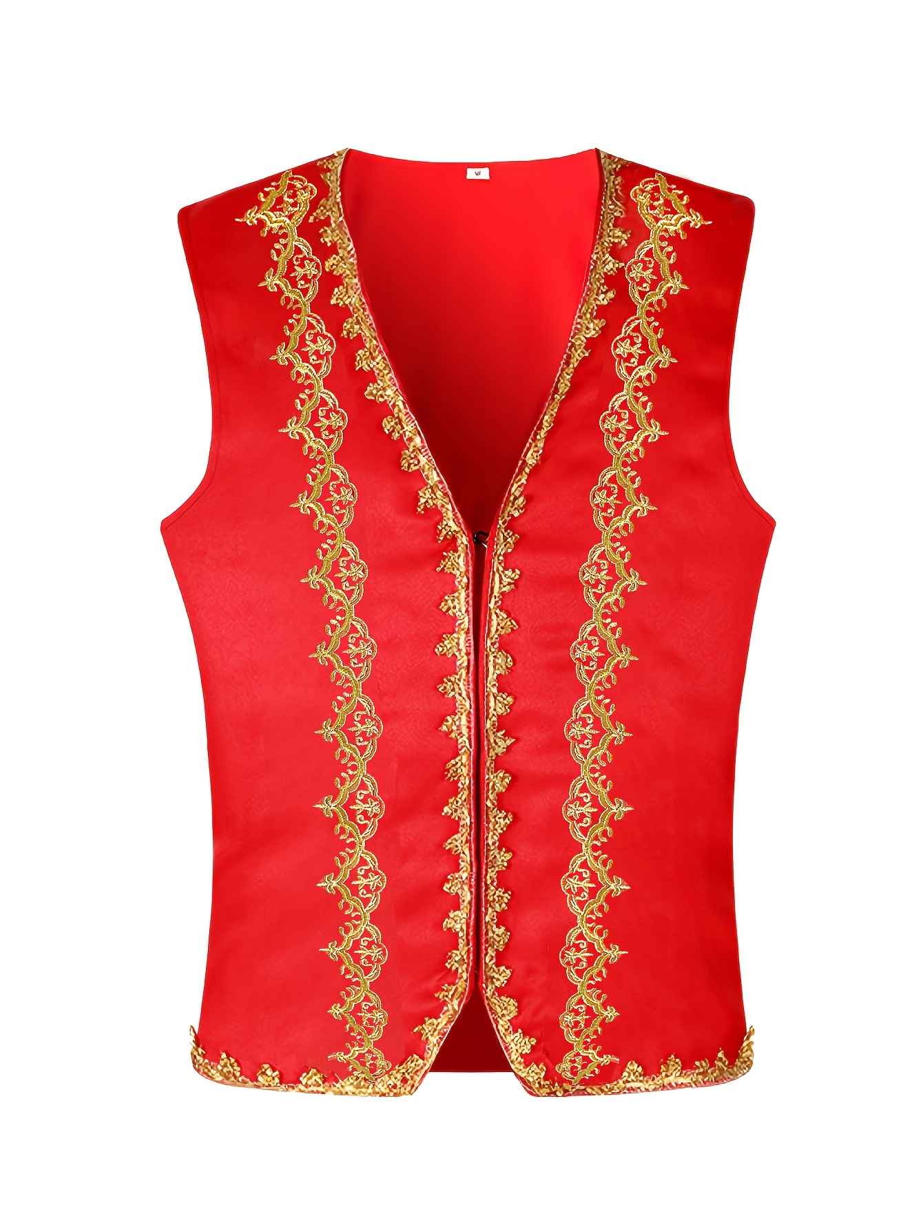 Colete Masculino de Corte Real - Embroidery Vest avaliação e preço