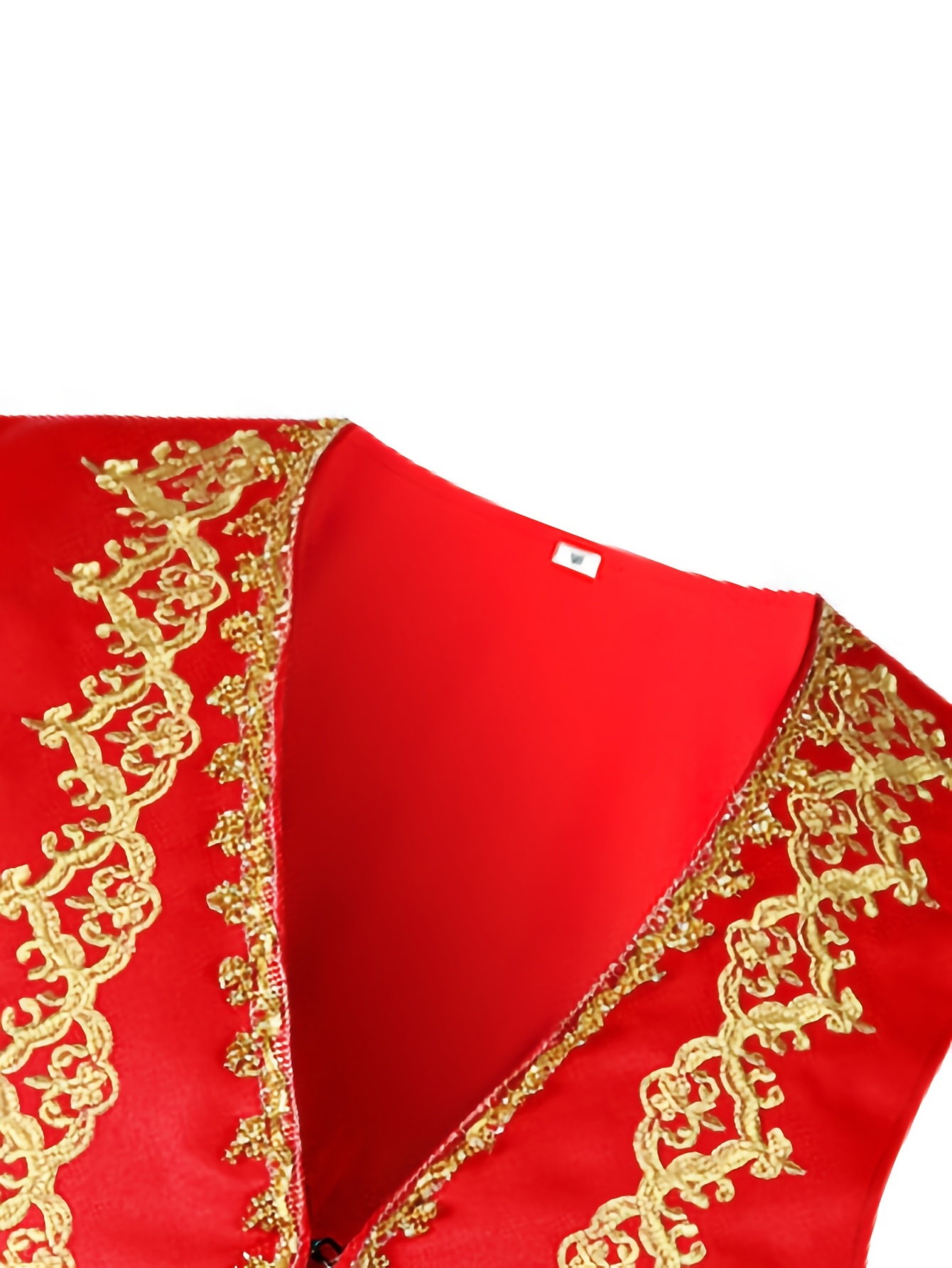 Colete Masculino de Corte Real - Embroidery Vest avaliação e preço