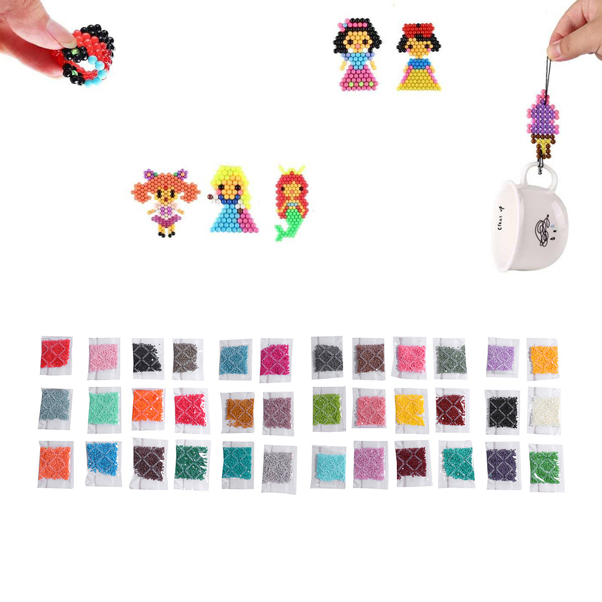 Conjunto de 36 peças de strass - Embroidery Kit Set avaliação e preço