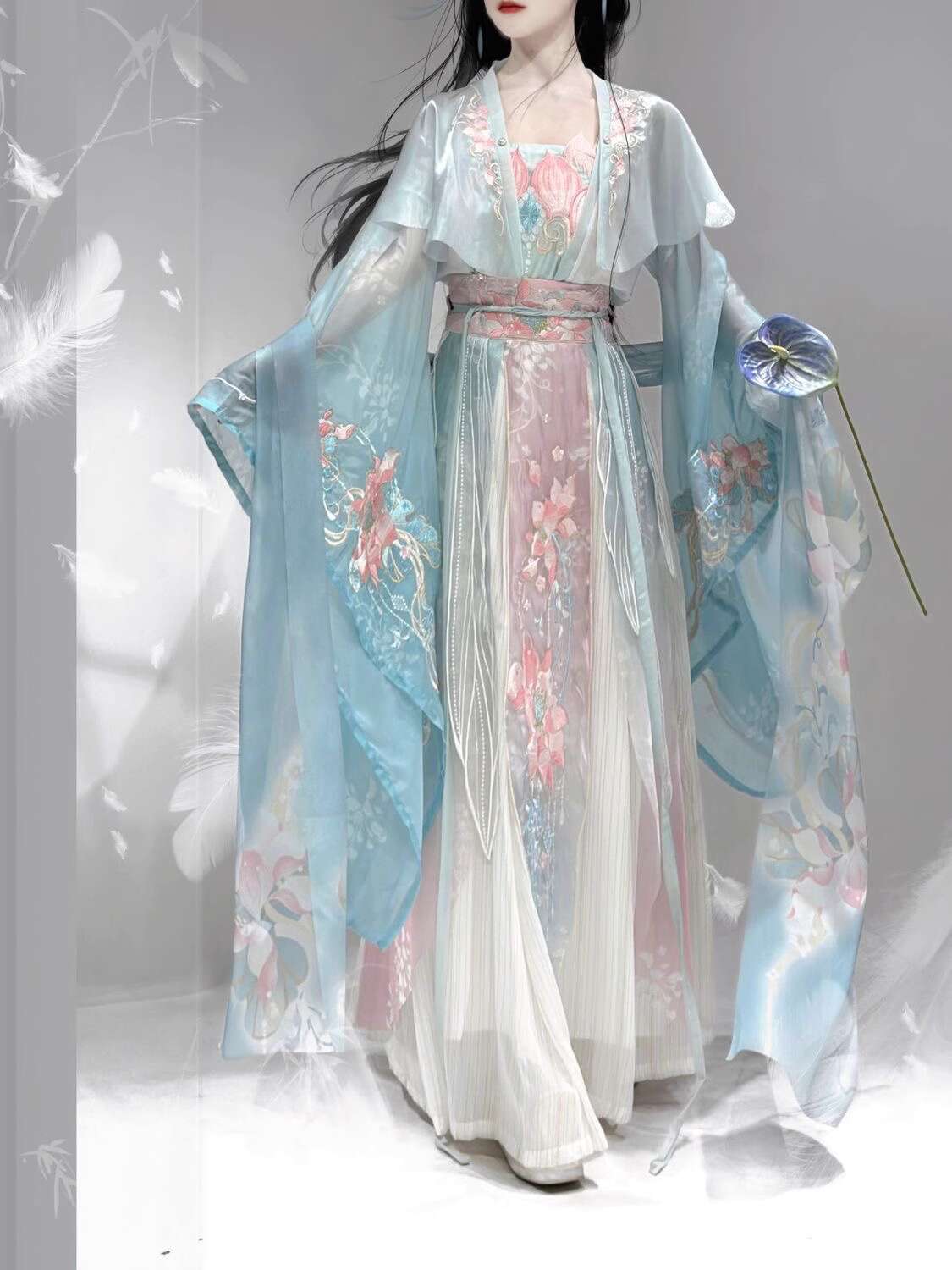 Novo hanfu wei jinfeng indústr - Embroidery In The Piece avaliação e preço