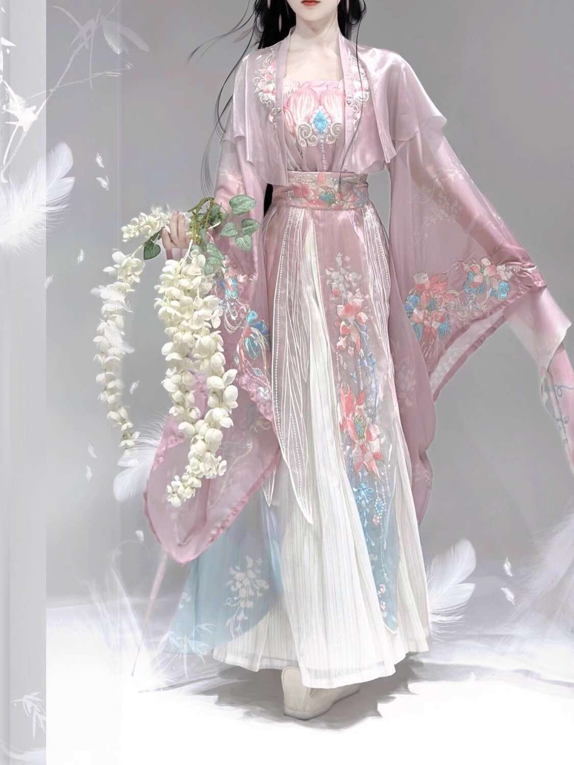 Novo hanfu wei jinfeng indústr - Embroidery In The Piece avaliação e preço